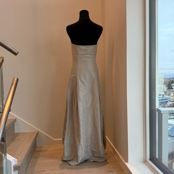 Vintage 90s EXPRESS  BRAND nylon Prom Dress - Picture 12 of 15